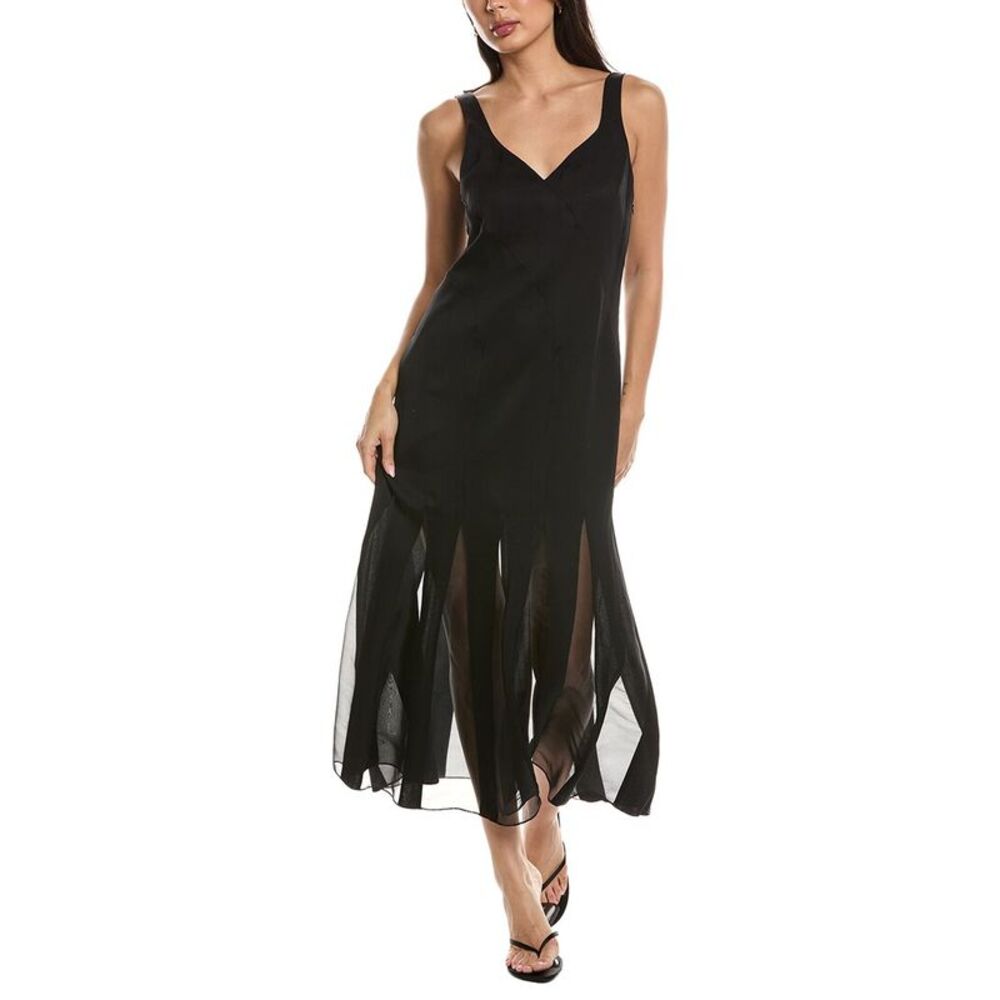 Hugo Boss Womens Boss Donabelli Midi Dress